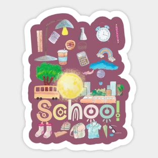 Back to school Sticker